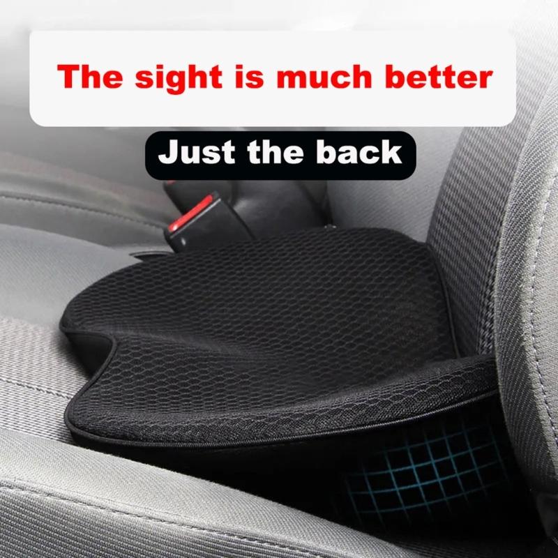 Car Wedge Seat Cushion for Car Seat Driver/Passenger,Memory Foam Seat Cushion for Driving Improve Visions/Posture