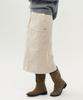 MARIE CLAIRE Corduroy Pencil Skirt (Magdsk01Miv)
