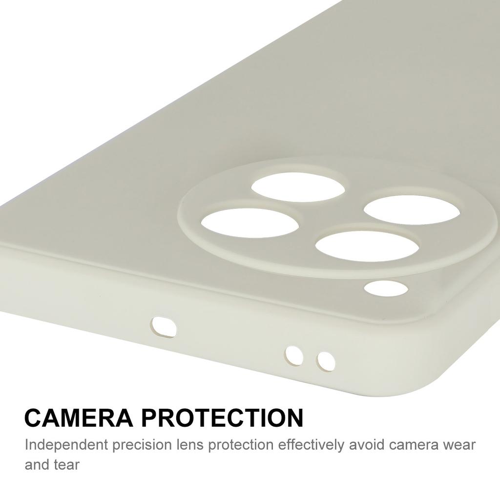ENKAY HAT PRINCE For OnePlus 12 5G Case Anti-Drop Straight Edge Silicone Phone Cover