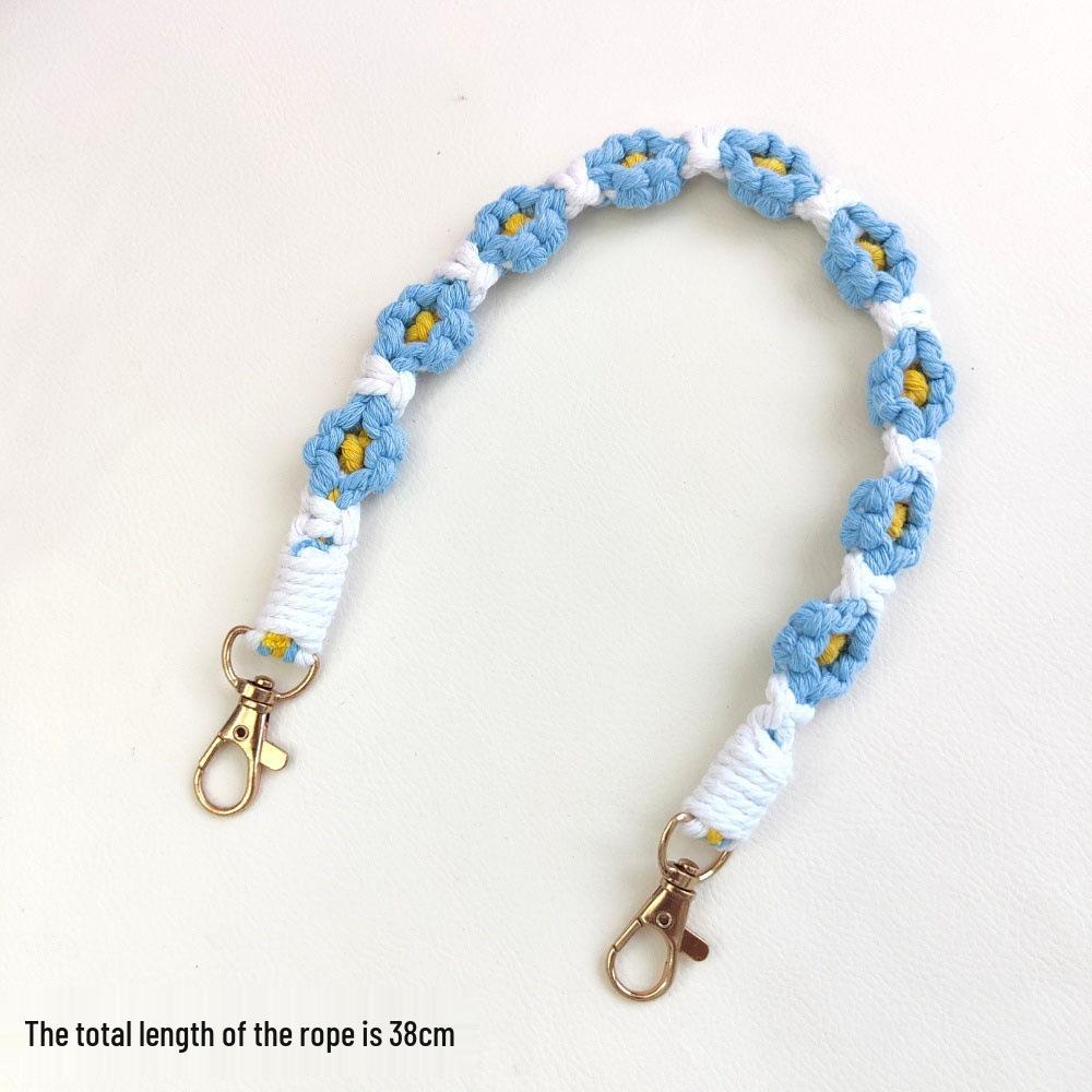 Woven Flower Strap for Water Bottles and Thermos Cups