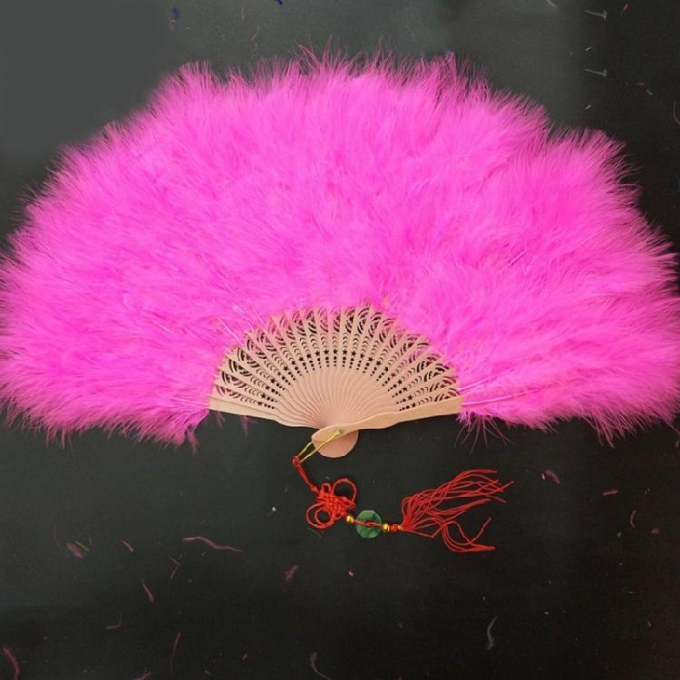 Folding Feather Fan Handheld Fairy Fan Children Adult Costume Wedding