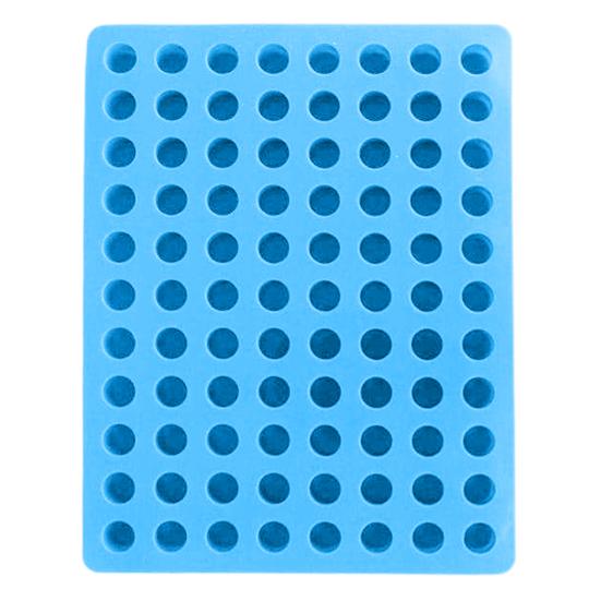 88 Cavity Cylinder Gummy Candy Silicone Mold Easy To Clean Non-stick Chocolate Truffles Mold Snacks Pralines Jelly Caramel Mold