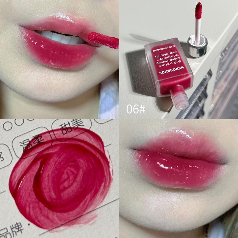 Highly Recommended: New Water Light Lip Gloss – Mirror Finish, Moisturizing, Long-Lasting, Fade-Resistant. Perfect for Women.