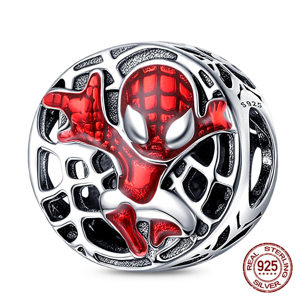 Tree Spirit Cheshire Cat Stitch Bead Giant Dumbo charms plata de ley 925 original Fit Bracelet DIY Jewelry Making Women's Gift