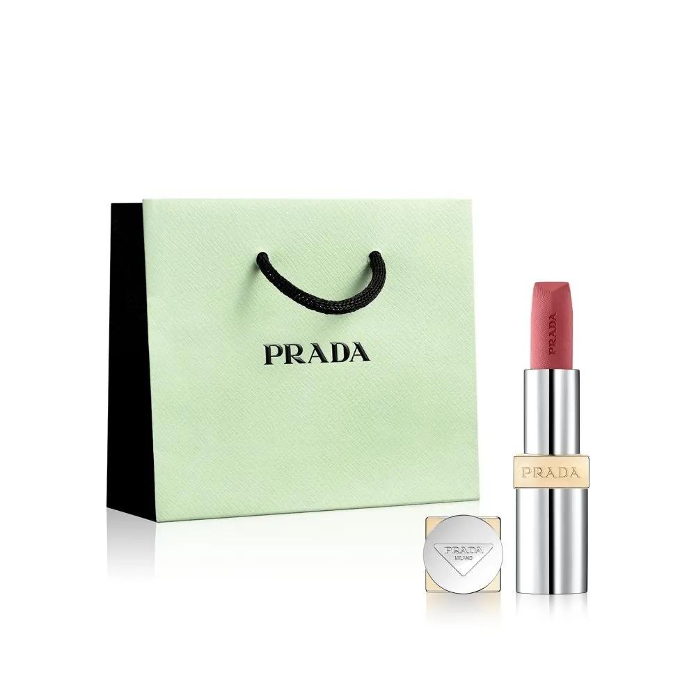 

Однотонная помада Prada P60 Brick Pink (Hyper Matte)