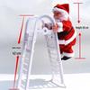 European Christmas Climbing Santa Electric Toy and Decoration