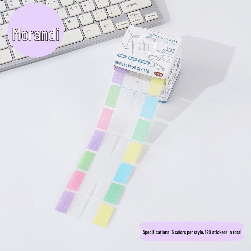 

Перламутровые самоклеящиеся индексные вкладки для маркировки студентами и в офисе