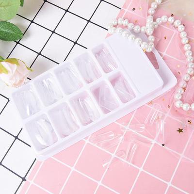1set Quick Building Poly Gel Nail Forms Mold Tips Extension Dual Nail Art Tool