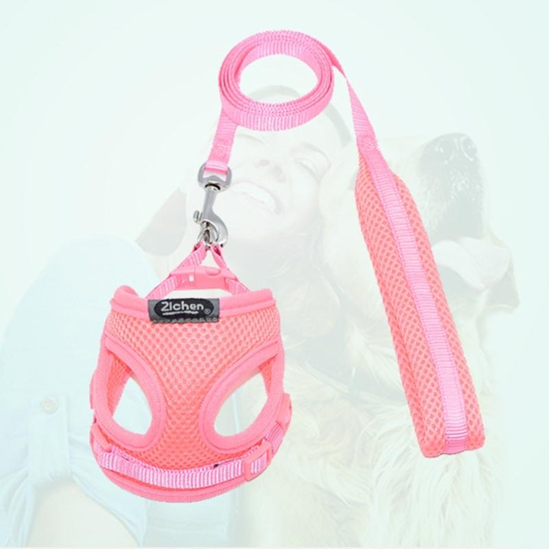 Dogs Chest and Back Traction Rope Breathable Dogs Cat Large Size Dogs Walking Dogs Rope Kitten Chest Strap Dogs Rope