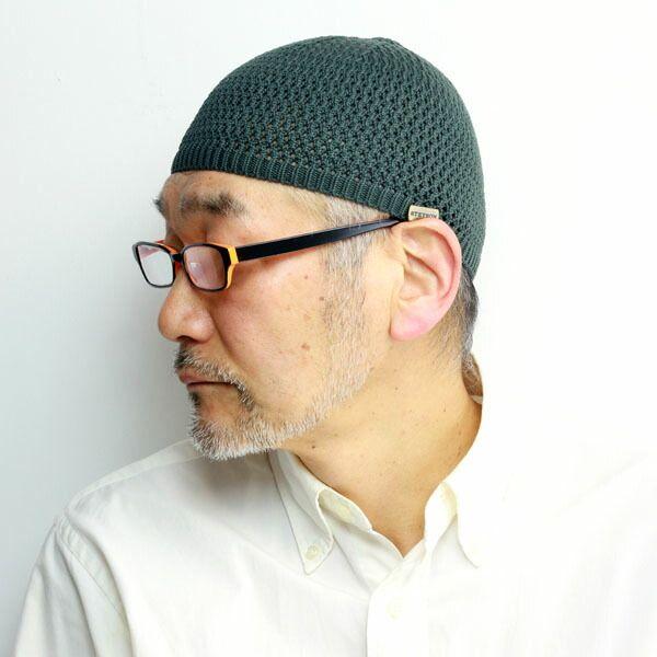 Used STETSON Short Watch Royal Beanie Indoor Casual Knit Cap Charcoal [MB]