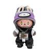 17cm High-Energy Labubu Doll Clothes: Wild Cool Set 3.0 for First, Second, and Third Generation Dolls