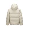Skechers Windproof Waterproof Oil-Resistant Teflon Three-Proof Warm Duck Down Hooded Jacket Unisex Outerwear Light-Brown L324U154-0046