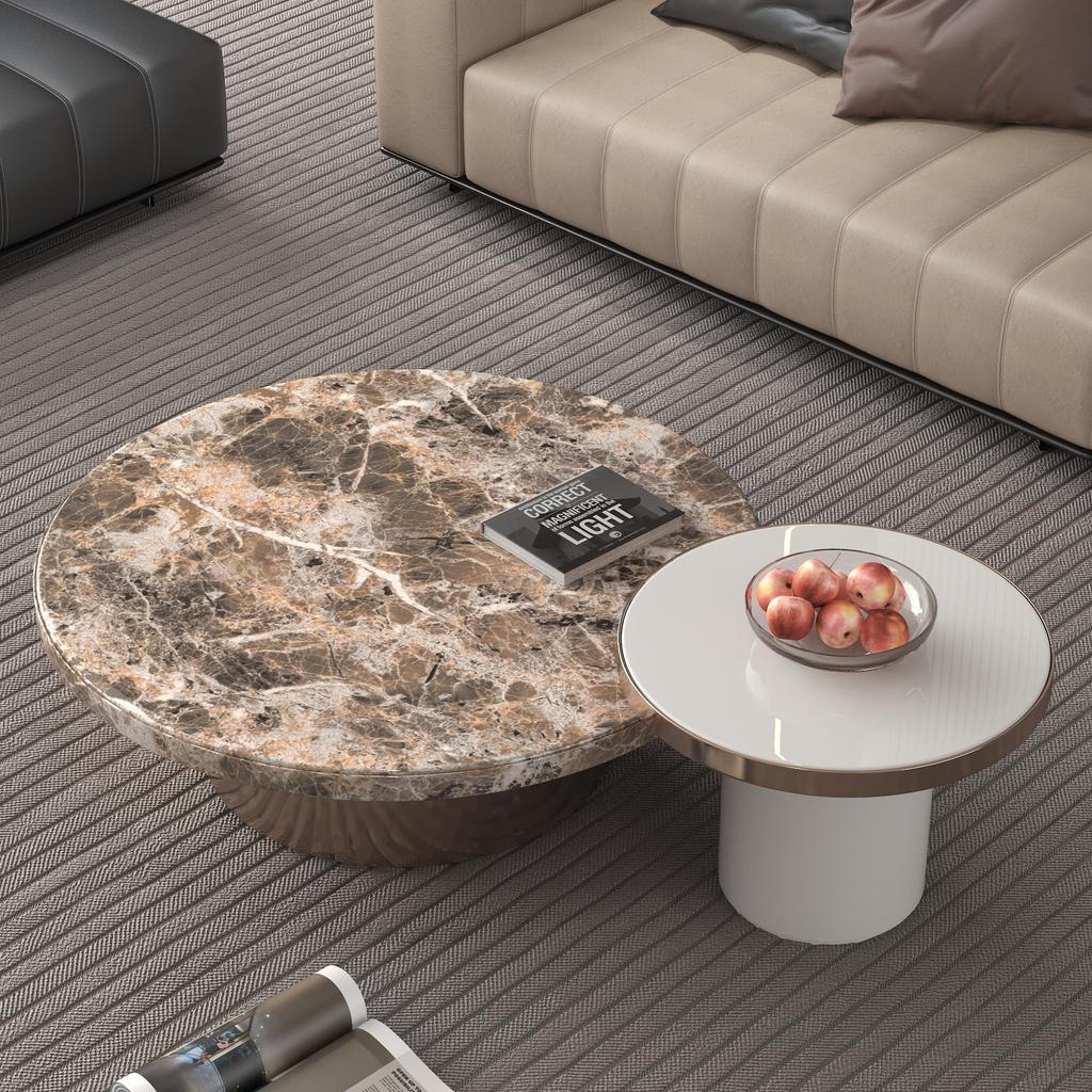 JSEVEM Marmor Tapete Abnehmbar Marmor Braun Schneidbar Küche Wohnmöbel Renovierung 40x500cm Aufkleber, Tapete, Bogen, Wasserdicht,