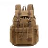 Canvas Bag Retro Men's Bag Durable Backpack Computer Bag Student Schoolbag Outdoor Travel Bag