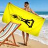 AEK FC Print Beach Towel, Large Soft Quick Dry Towel for Beach Camping Swimming