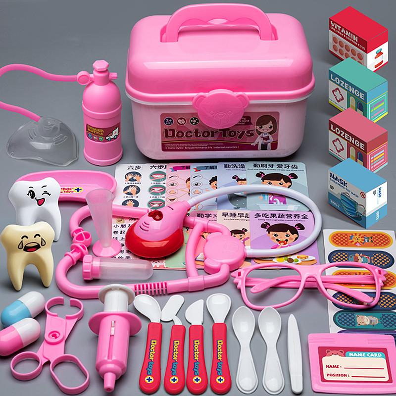Simulation Nurse Toy Doctor Accessories Children Doctor Play Set For Kids Home Play Toys Doctor Set Toy Gift For Kids Boys Girls