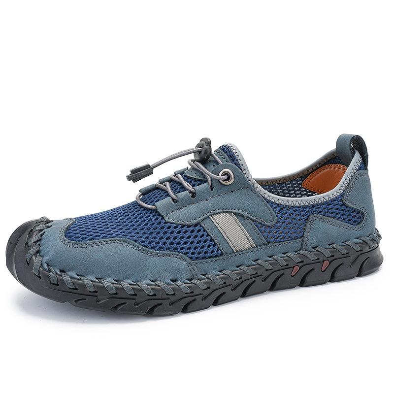 2025 Summer 2025 Large Size Men's Sandals Breathable Mesh Shoes Sports Mesh Quick-Drying Hiking Shoes
