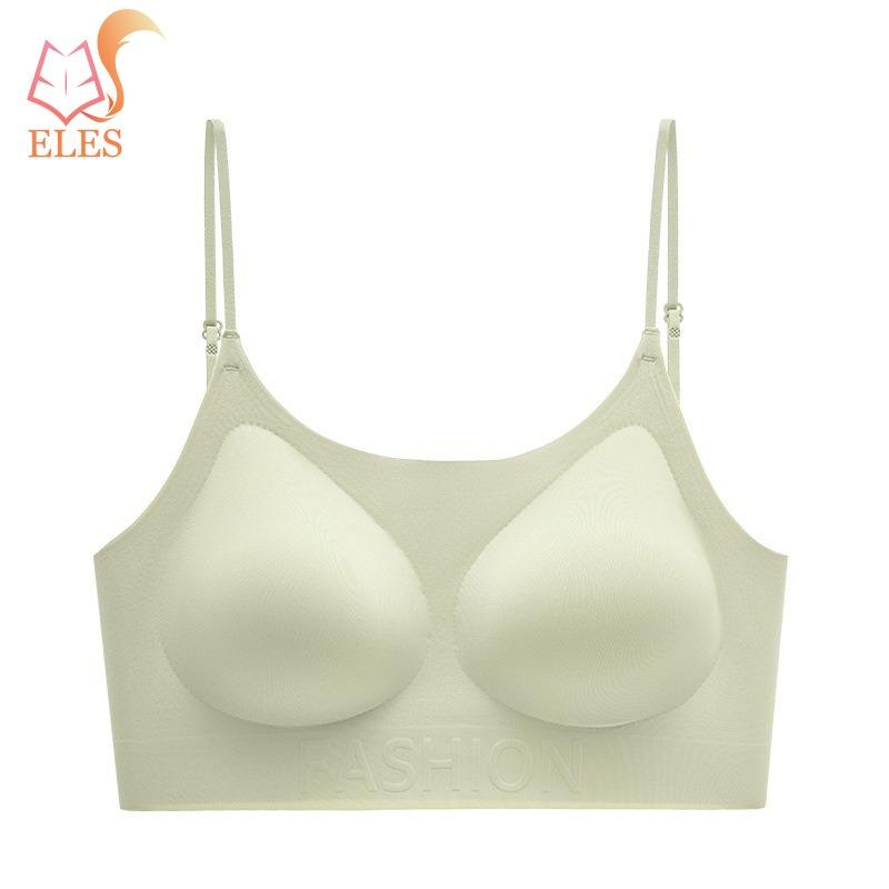 Summer Thin Seamless Underwear Bra Push Up Anti-sagging Invisible Bra