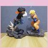 Exquisite Super Saiyan Shadow Gk Future Warrior Pvc Action Figure Of Gohan And Android 18 In 30cm Box