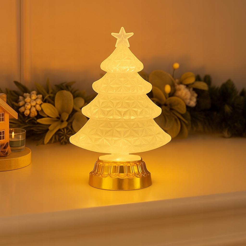 Choinka Led Vergionic 16 Cm Kryształowa Ozdoba Świąteczna Lampka Dekoracja
