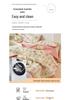 Class A Washable Cotton Linen Bedspread & Skirt Set - Quilted, Thickened, Machine Washable, 3-Piece