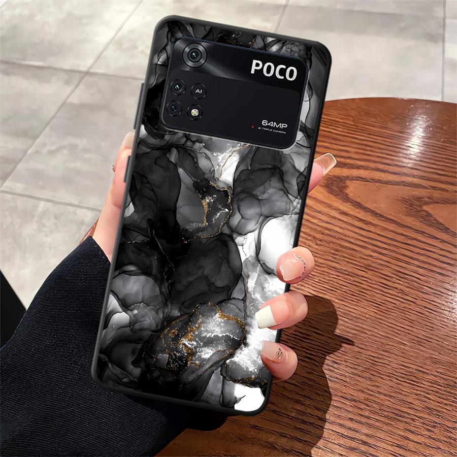 Case for Xiaomi Poco F8 C75 F1 C50 C71 F3 C61 M3 M4 M7 X3 X4 X5 X7 Pro M5 Funda Phone Cover Minimalist Pattern