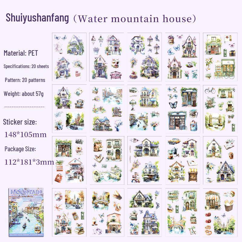 Yue Zhen Chasing: Pet Journal Die-cut Sticker Book