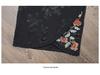 Women's Ethnic Style Wide-Leg Pants: Draped, Embroidered Waist, Retro Casual Design