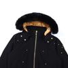 Men's Gold Badge Fox Fur Bomber Down Jacket #02G by Palm Moose