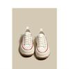 Tide canvas shoes thick sole wavy bottom low top heightening big head versatile casual sports shoes little white shoes women