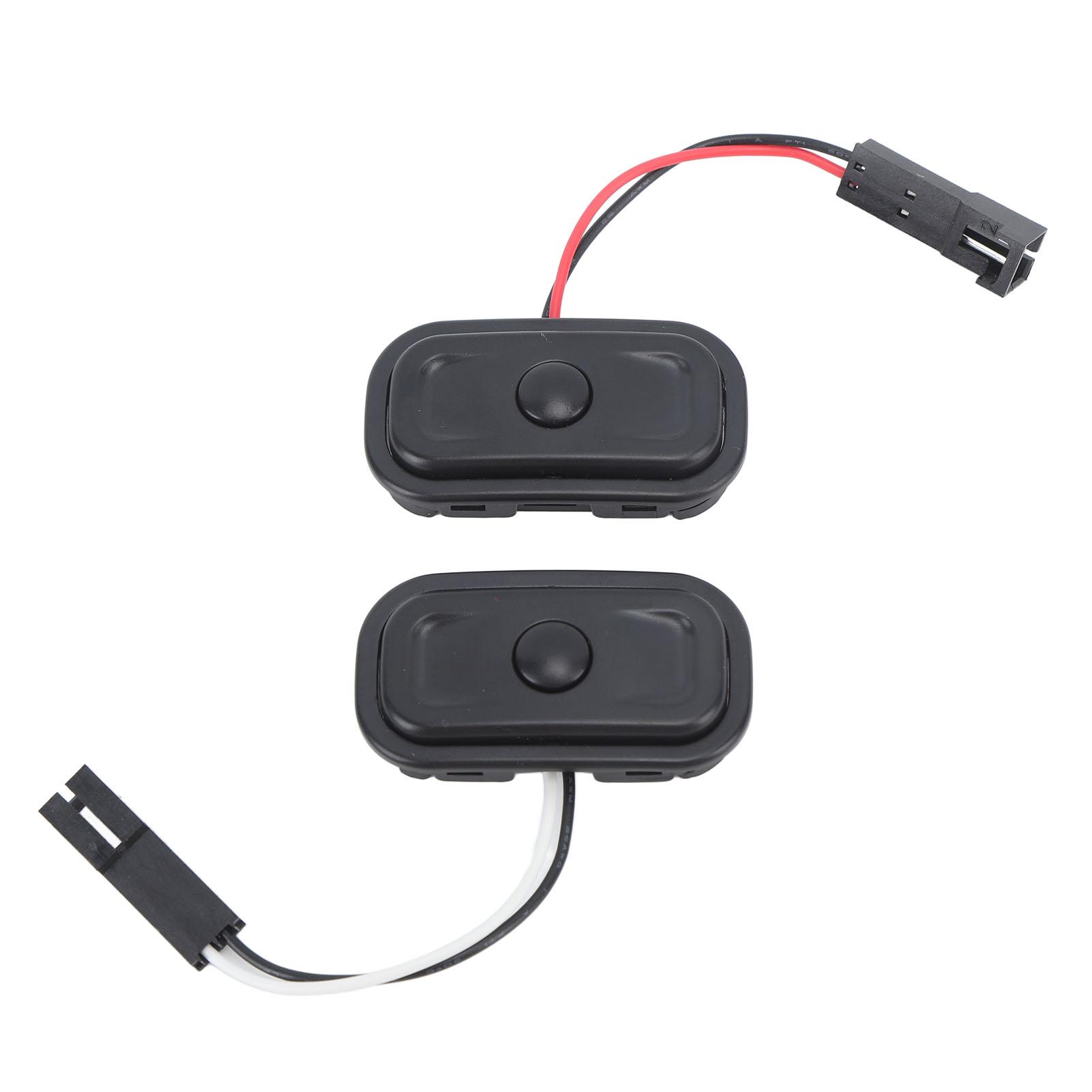 

2Pcs Steering Wheel Radio Control Switch Left Right Direct Fit 56046098AB 56046098AA for Grand Cherokee Liberty