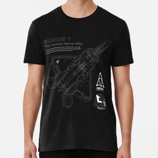 Ace Combat Mobius 1 F-22a S to 5XL Made in the USA T-Shirt 3XL