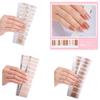 1 Sheet Nail Stickers Nail Strips Self-Adhesive DIY Nail Art Perfect for Nail Enthusiasts and Professional Manicurists