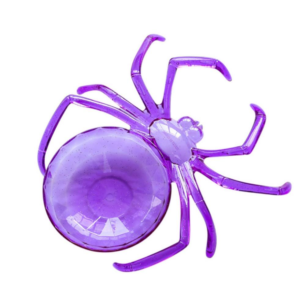 

Конфетница в форме паука Пластиковая посуда Поднос для конфет на Хэллоуин