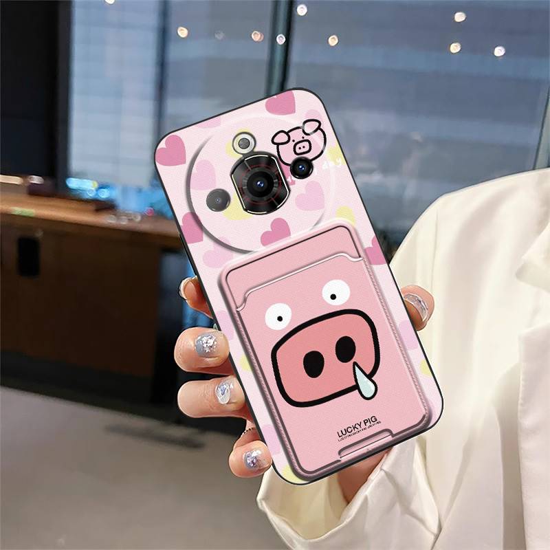 

Сумка для карт Отделение для карт Чехол для телефона Для ZTE Nubia Focus Pro 5G Милый ТПУ Граффити Ударопрочный Водонепроницаемый Грязеотталкивающий Мультяшный ZTE Nubia Focus Pro 5G