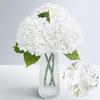 58cm Artificial Flowers Silk Hydrangea Eternal Flower Bouque for Wedding Home Party Living Room Table Decoration Accessories