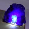 550 Ct Uncut Rough Earth Mined Large Natural Blue Sapphire Gemstone CERTIFIED Va-550