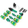 24Pcs Set Hose Connector Fitting Set Garden Irrigation Car Washing G1 2 Water Sprayer Kit