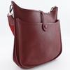 Hermes Evelyn 2 PM Schultertasche Rot/Silberne Hardware Taurillon Clemence Damen Gebraucht