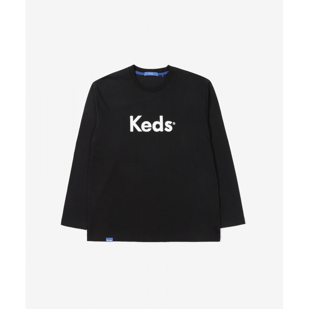 

Футболка с длинным рукавом с большим логотипом KEDS KD2RLE1102XBLK