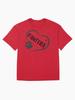 Pantera Pantera in a heart with a paw, great gift for dog or cat owners Oversized Unisex T-Shirt