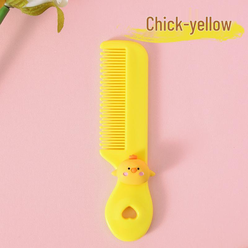 Cute Baby Massage Comb for Infants & Toddlers (0-3 Years) - Portable Hair Care Tool