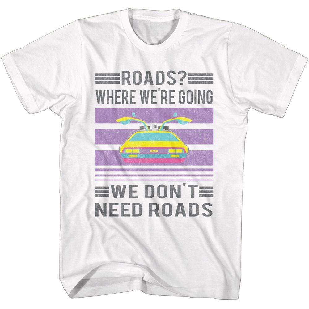Back To The Future Retro Movie Shirt M