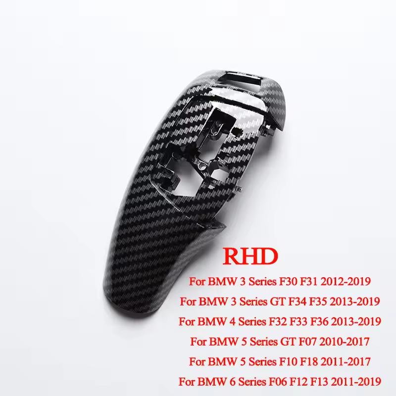 Gear Shift Knob Head Cover Handle Ball Lever Trim Gear Knob Sticker for BMW Sports 3 4 5 6 7 Series