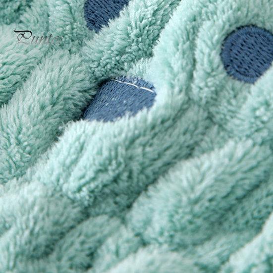 Kids Hair Towel Wrap Dry Hat Cartoon Super Soft Bunny Ears Coral Fleece Drying Microfiber Rabbit Shape Wipe Daily Use Bath