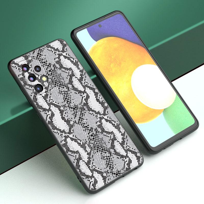 

Модный чехол для телефона из змеиной кожи для Samsung A13 A22 A24 A32 A23 A25 A34 A35 A52S A53 A54 A55 A73 A12 A14 A15 A31 A33 A50 A51 A72 Samsung A15
