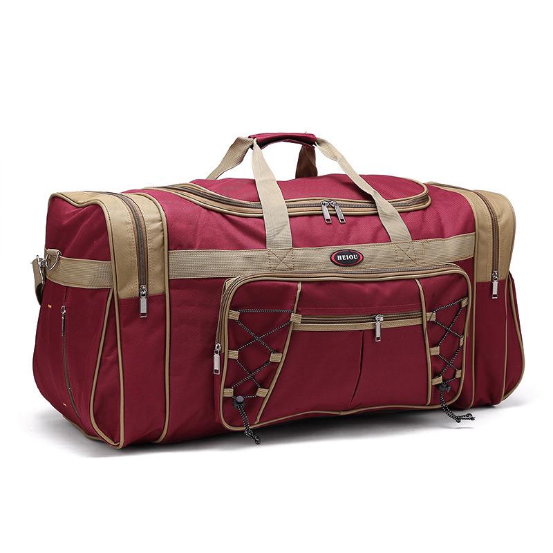 Reisetasche Vintage Große Kapazität Wasserdichte Oxford-Handtasche + Schulter