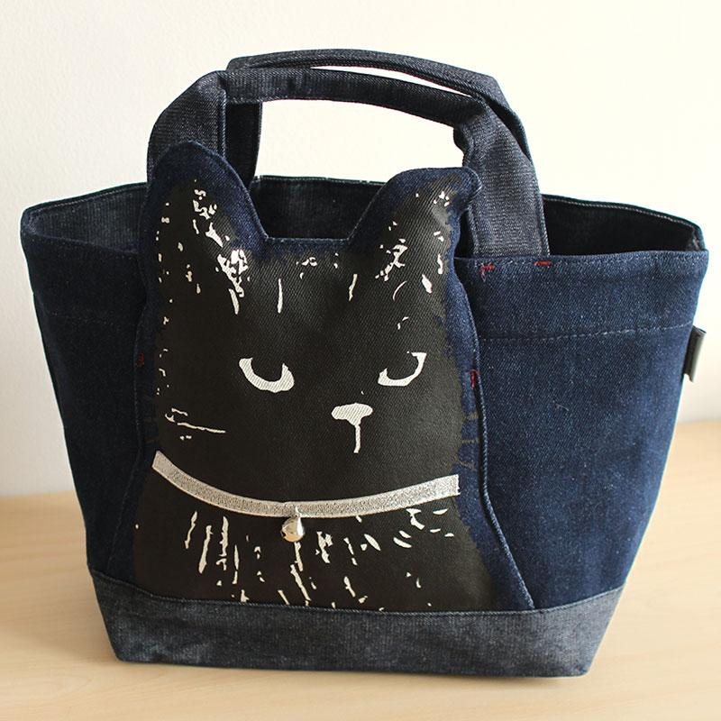 

Cute with Glasses Lunch Box Bag Cotton Zipper Bento Bag Student Portable Food Container Storage Organizer Japanese Sle
