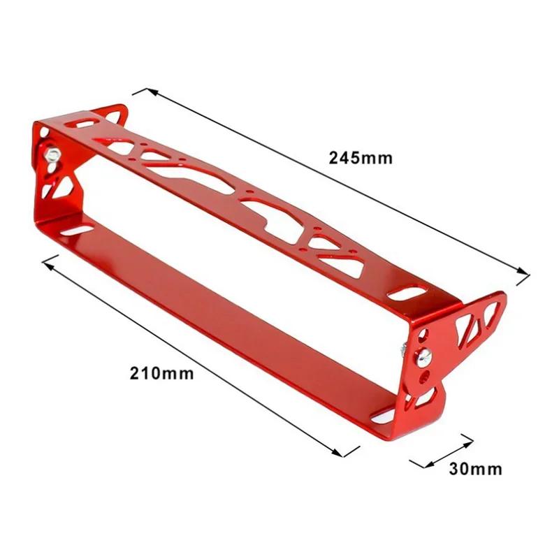Car Modification License Plate Holder Creative Personalized License Plate Holder Adjustable Aluminum Alloy License Plate Holder