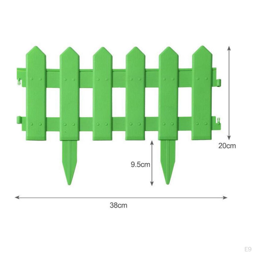Animal Barrier Fence Garden Edging Border, Detachable Flexible, Fencing Landscape